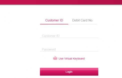 Axis Bank Customer ID debit card number